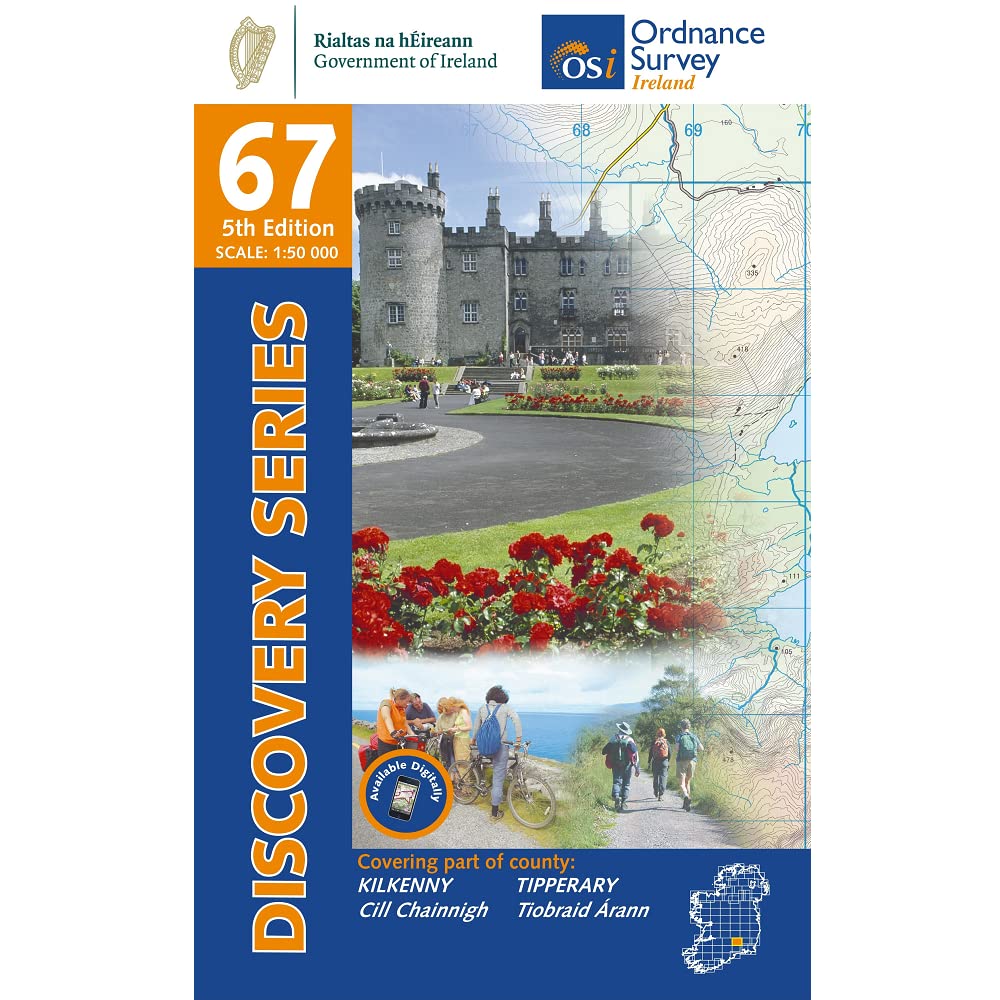 Kilkenny: Tipperary by Irish Discovery 67 SHEET MAP 9781912140367