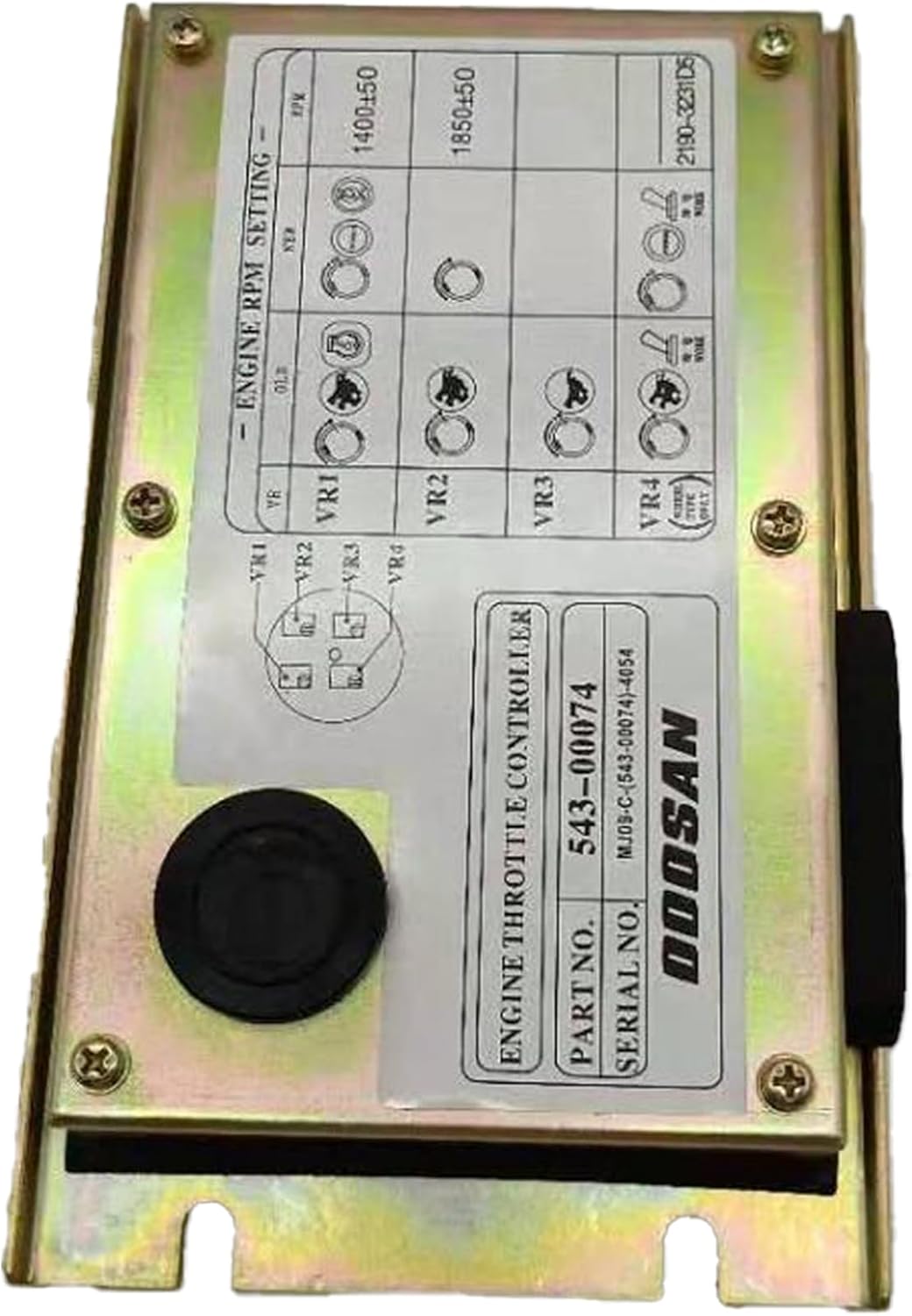 Throttle Controller 543-00074 Fits for Daewoo Doosan DH225-7 DH220-5 Excavator