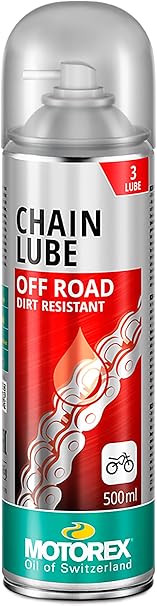 Motorex Lubricante de Cadenas Sintético en Spray Chain Lube Off-Road Motorex 500 ml