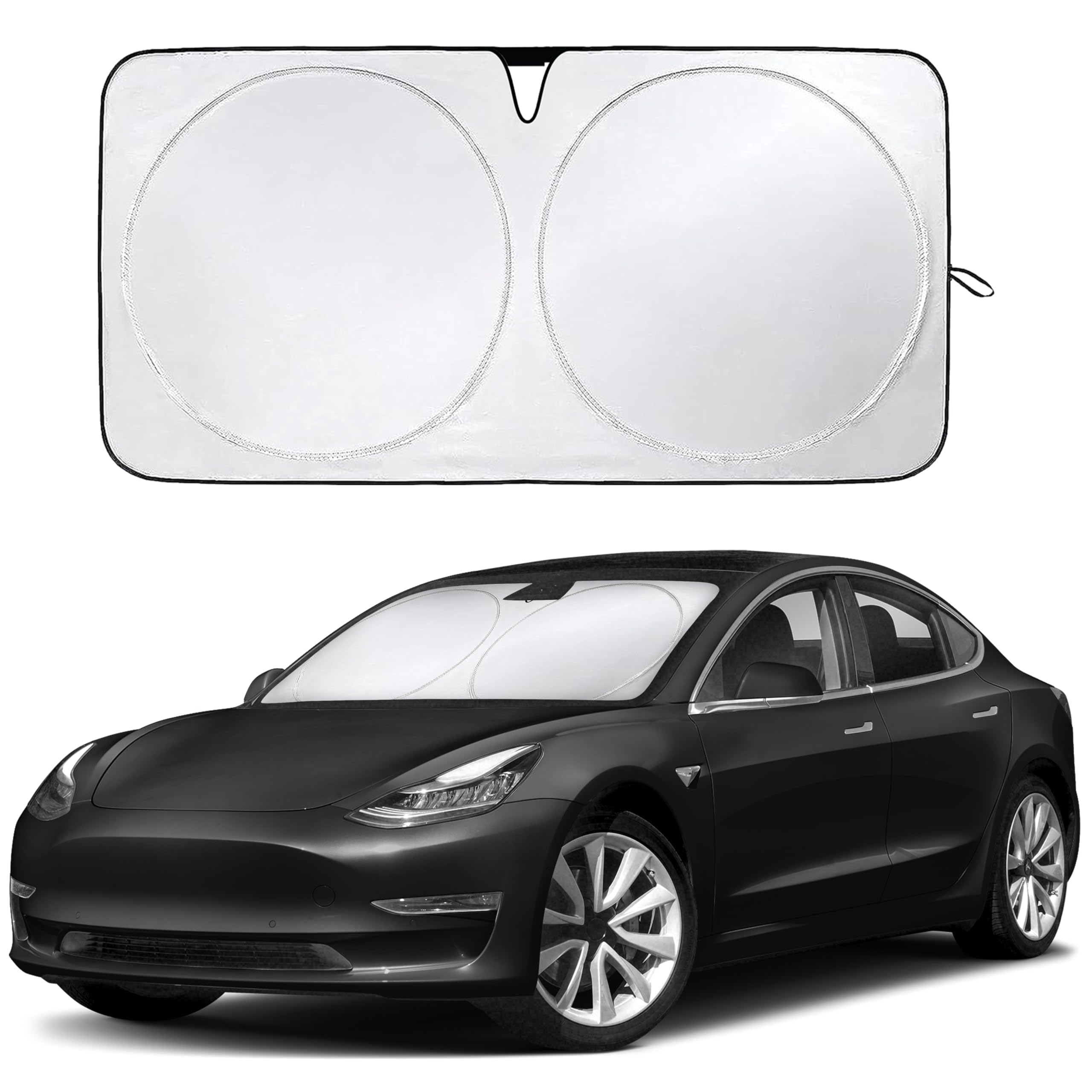 Kust Windshield Sun Shade Model Y