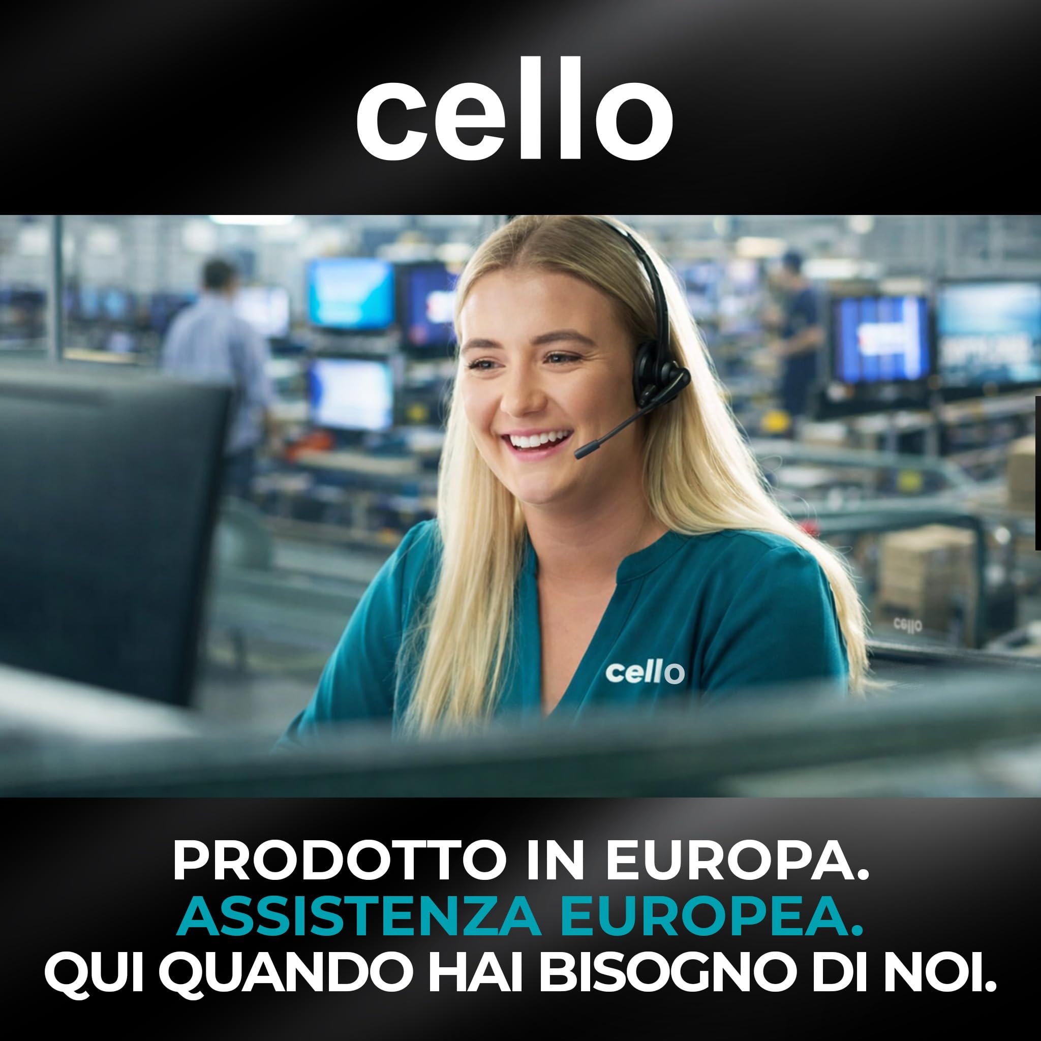 Cello CTRAV-22TZF Smart TV LED 22" 12V con lettore DVD, Tizen OS di Samsung, Gaming Hub, altoparlanti Pitch Perfect, Bluetooth, triplo sintonizzatore, ideale per camper e campeggio