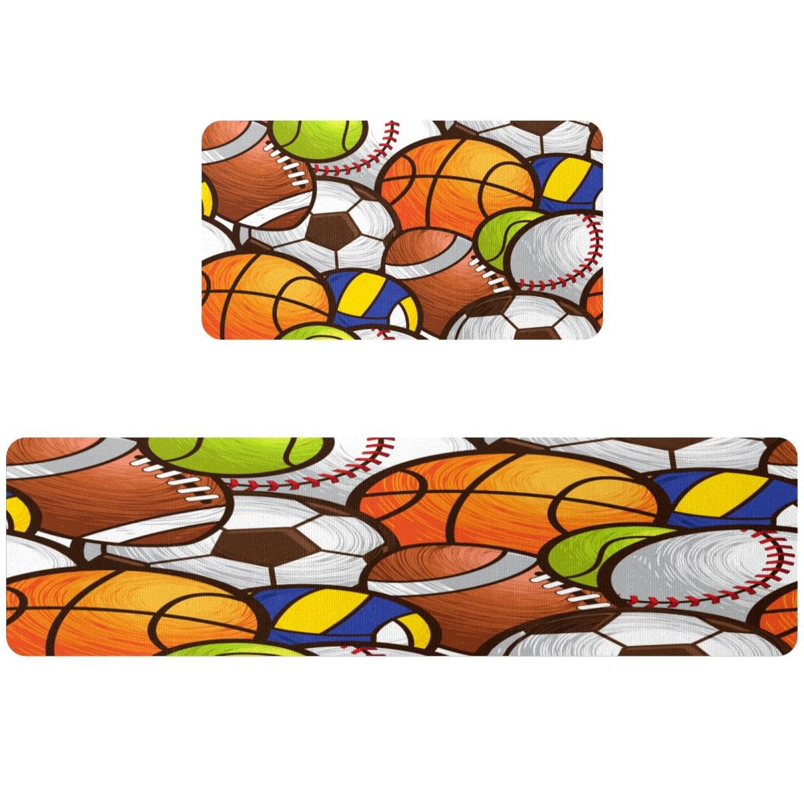 Alfombrillas de cocina lavables VAPOKF antideslizantes para pasillo absorbentes