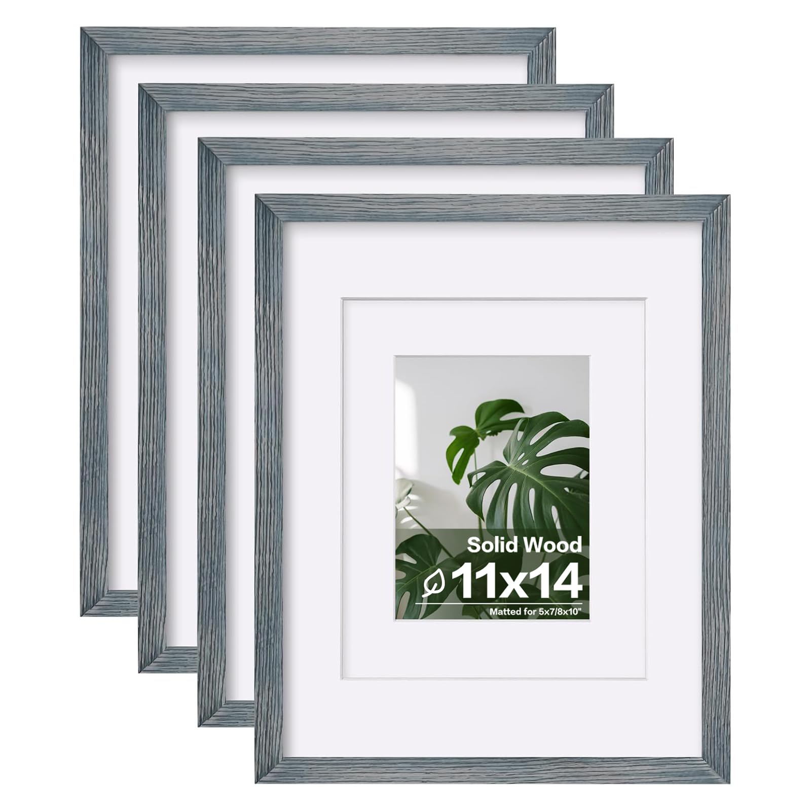 Cadres photo en bois Egofine anti-bris avec plexiglas de protection