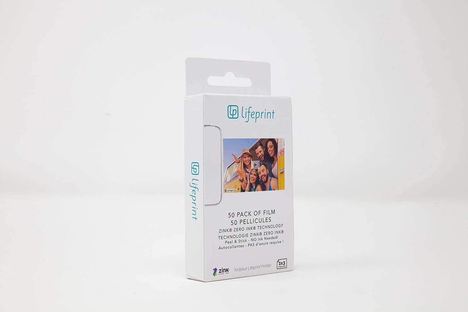 Lifeprint 2x3 Premium Zink Photo Paper (50 Pack) Accesory Kit with Photo Album, Case, Stickers, Markers