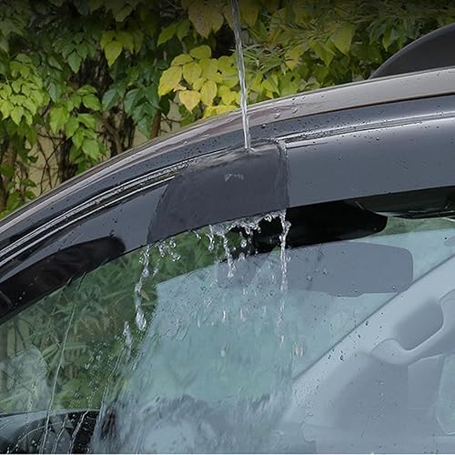 Miniatura 3 de Viseras de ventana deflectores de viento para Land Cruiser Prado Fj150 Mk4-J150 2010-2023 protectores de lluvia solar para ventanas laterales de