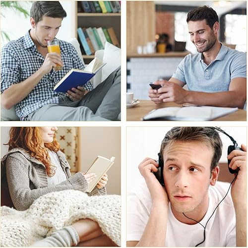 Miniatura 5 de BestMassage silla con diseño moderno de tela sin reposabrazos de comedor con patas de madera maciza, Tela, Style-1