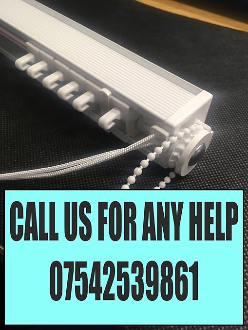 Vertical Blind Headrail Track Made to measure 89mm (3.5") Slimline