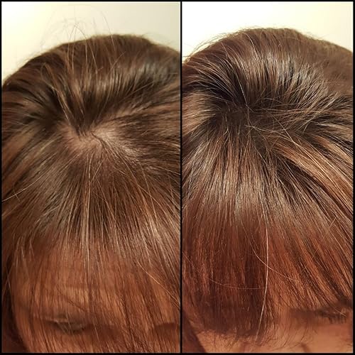 Miniatura 4 de Fibra capilar para adelgazar el cabello. Hace que el cabello fino se vea 10 veces más completo, cubre las calvas al instante. Fibra engrosadora del