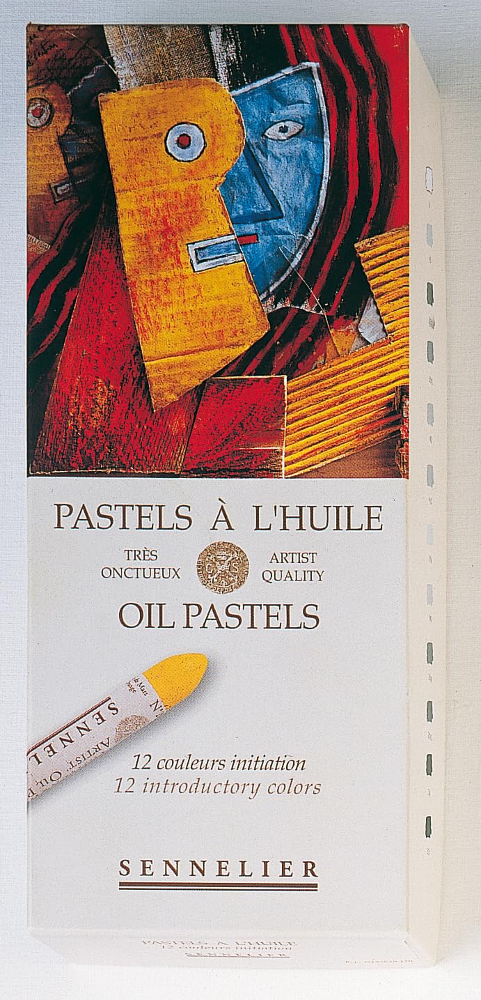 Sennelier Ölpastellkreiden, 12 Farben