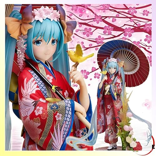 Geips Miku Figure Kimono Version 1:7 Scale Pvc Figure - Add To Your Collection (Chuyin8) #TOP2