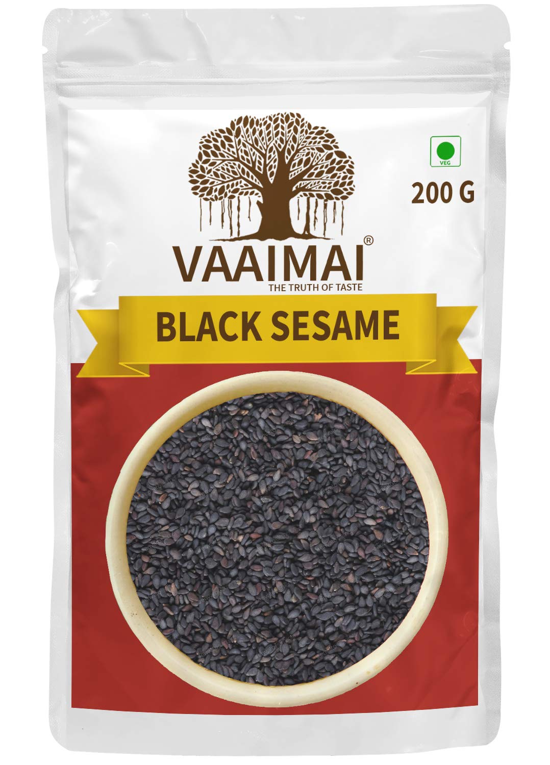 VAAIMAI Black Sesame Seeds / Kaala Til, 200g (B08HX99GZ2) Amazon Price History, Amazon Price Tracker