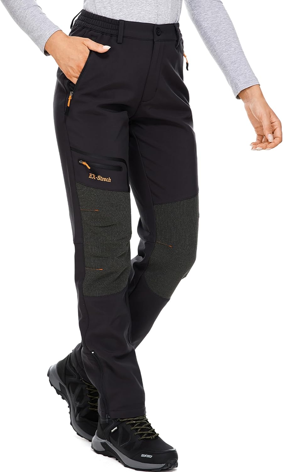 Beleaf Pantalon De Jogging Pour Femme - Imperméable - Avec Poches