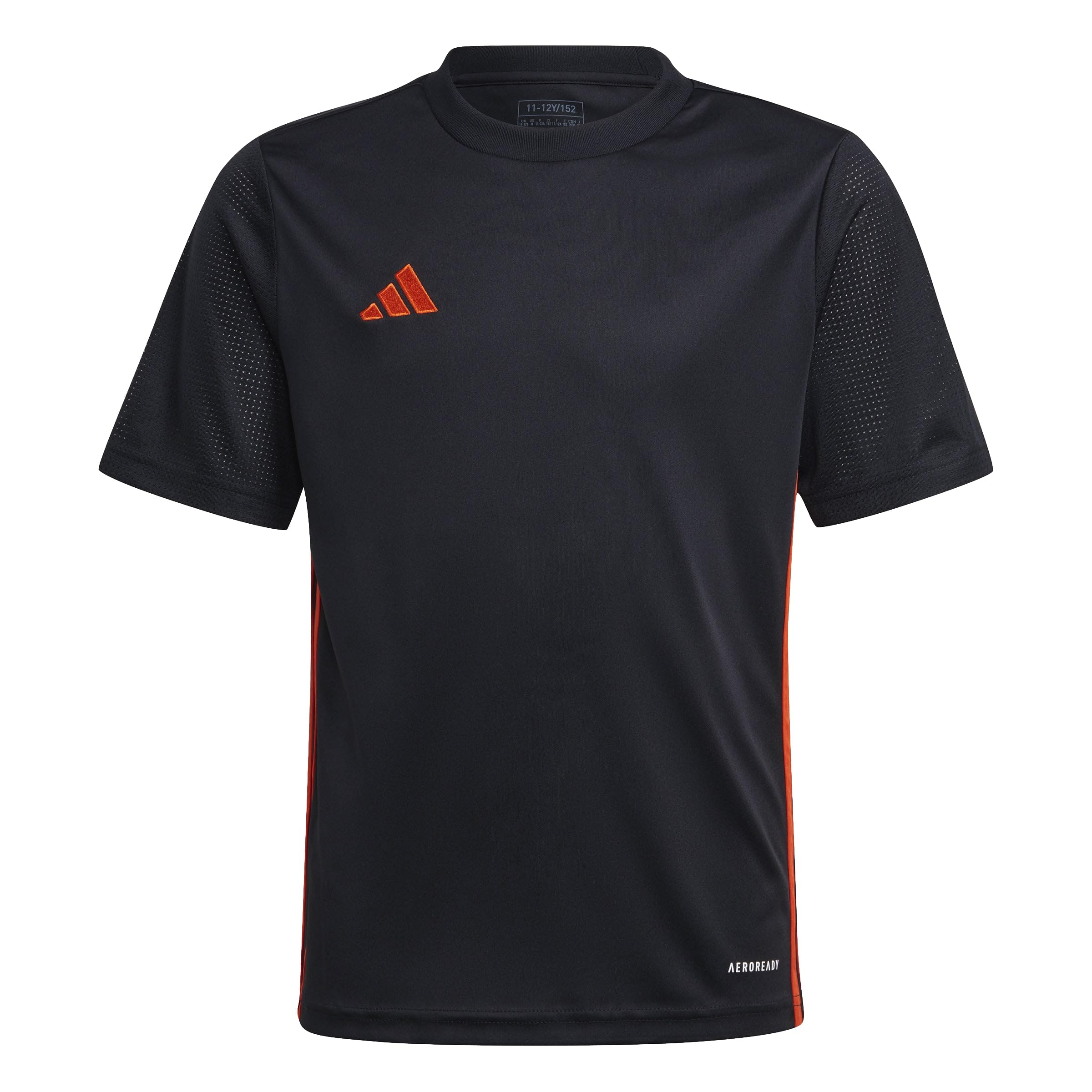 adidas Unisex Kids Tabela 23 Jersey Youth Shirt, Black/Team Orange, 13-14 Years