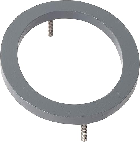 Montague Metal Products MHN-08-F-GY1-0 Números de casa de dirección flotantes modernos de aluminio sólido, 8 pulgadas, gris recubierto de polvo