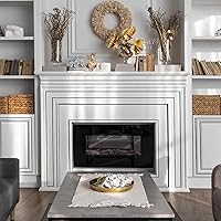 Vista 3 de 6.35cm × 6.1m Cinta Adhesiva Pelar y Pegar para Molduras de Pared - Moldura Adhesiva Flexible para Paredes, Bordes, Ventanas, Azulejos de Backsplash