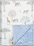 Soarwg Kids Baby Blankets Unisex Newborn, Super Soft Comfy Blankets, for Toddler Baby Nursery Bed Blanket Stroller Crib Shower Gifts 75 x 100 cm