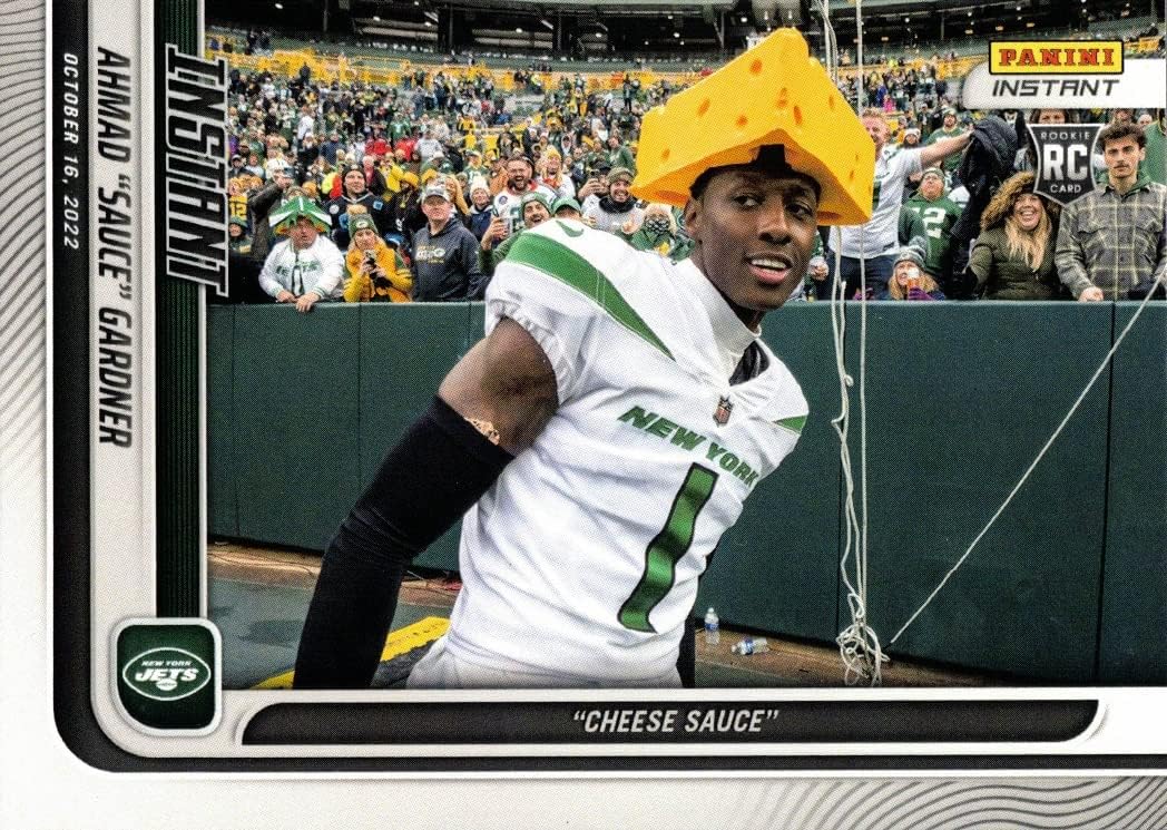 2022 Panini Instant Football 64 Ahmad 'Sauce' Gardner