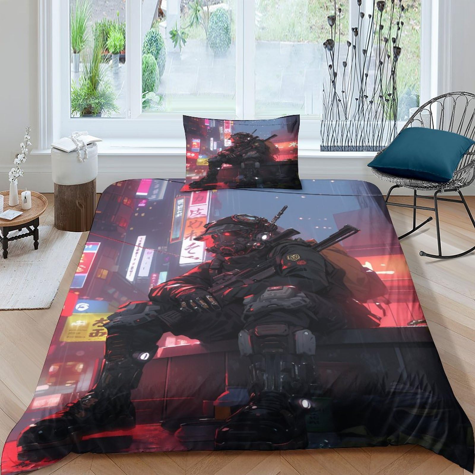 Parure de lit enfant espace pour décorer une chambre de garçon ou fille