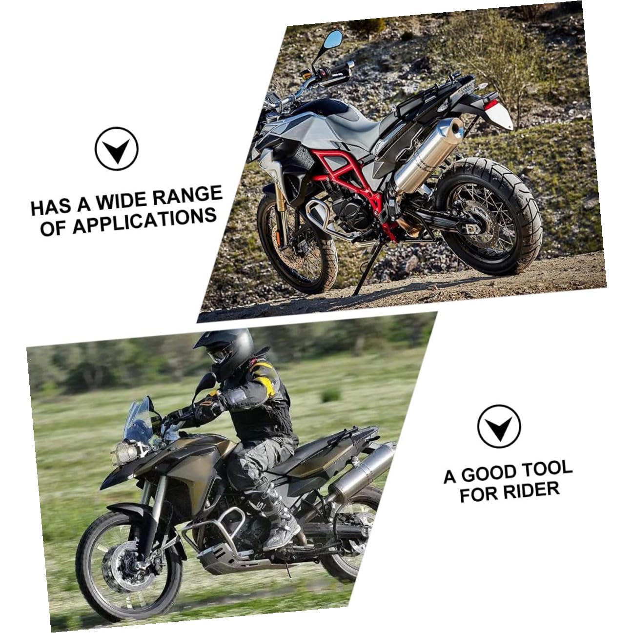 Didiseaon Soporte Móvil Moto para Navegación GPS Soporte para Teléfono Motocicleta Montaje Rápido y Estable Diseño Resistente y Elegante para Motoristas