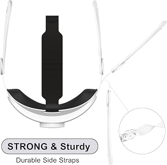 for Q3/3S Headset Headstrap Adjustable Elite Headband Replacement Enhanced Support Foldable Comfortable Q3/3S Accessories Relieve Face and Head Pressure