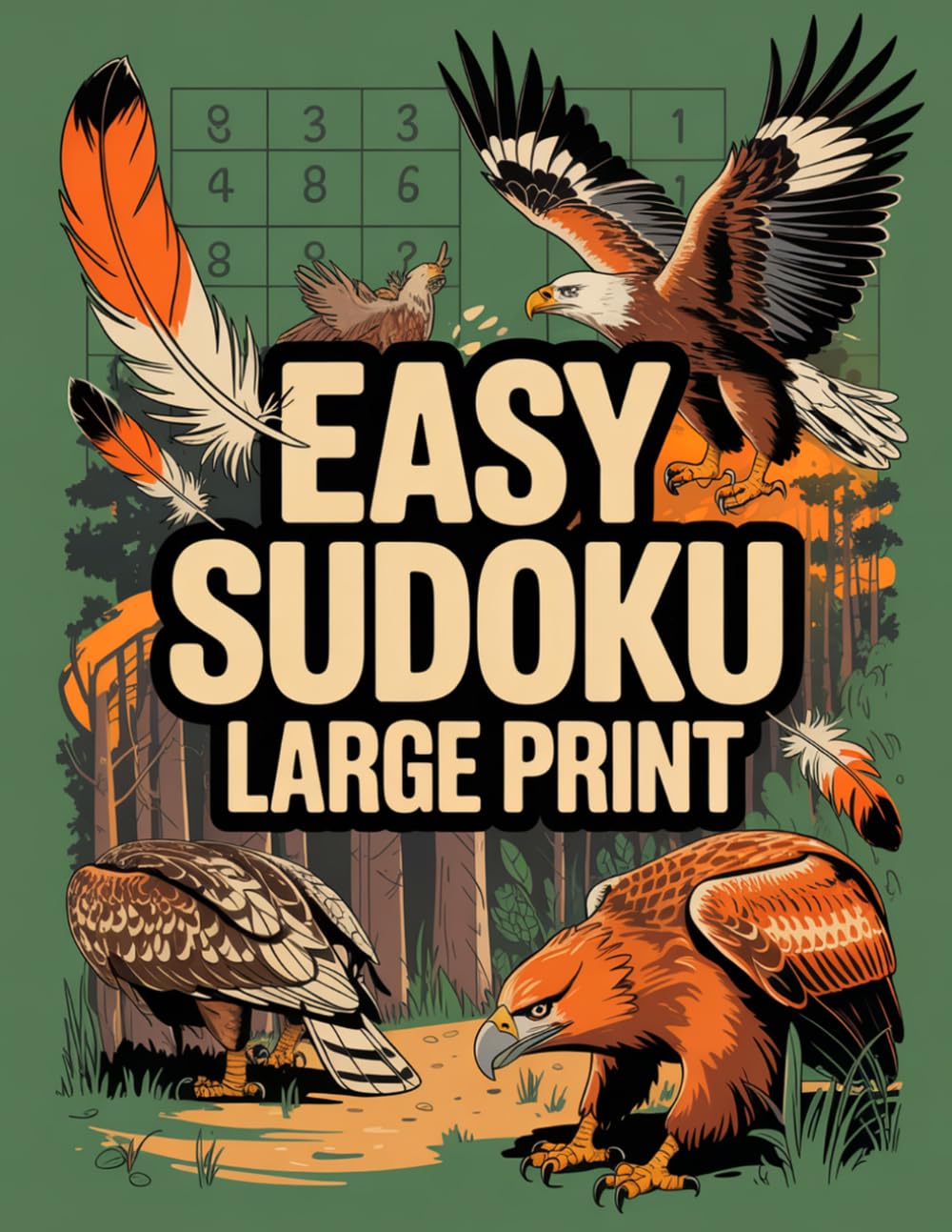 Easy Sudoku Large Print: Clear-Layout Cognitive Skills Puzzle Book for Senior Readers