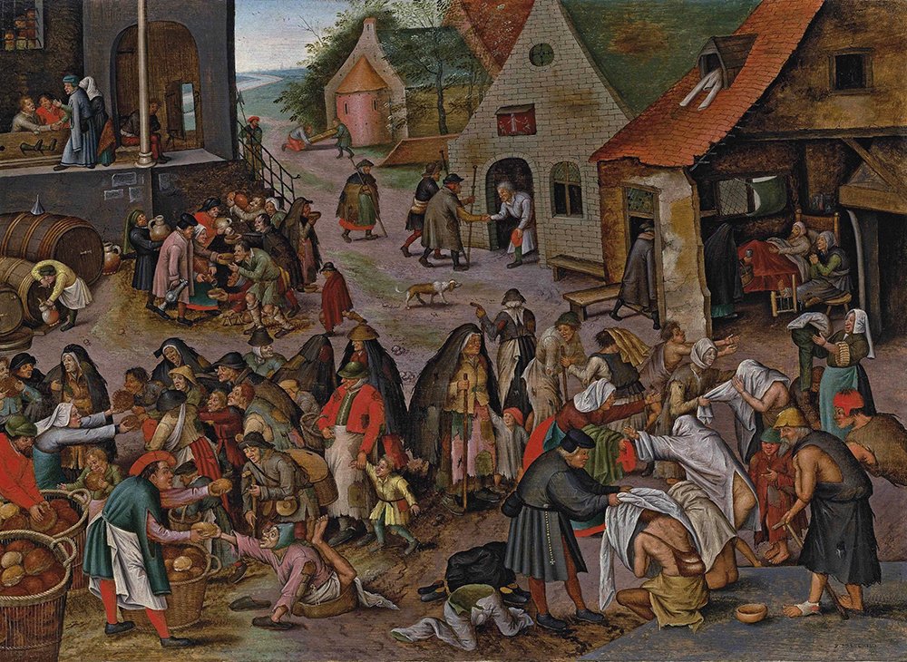 Impression d'art Archival Matte Print Pieter Bruegel chef d'œuvre flamand haut de gamme