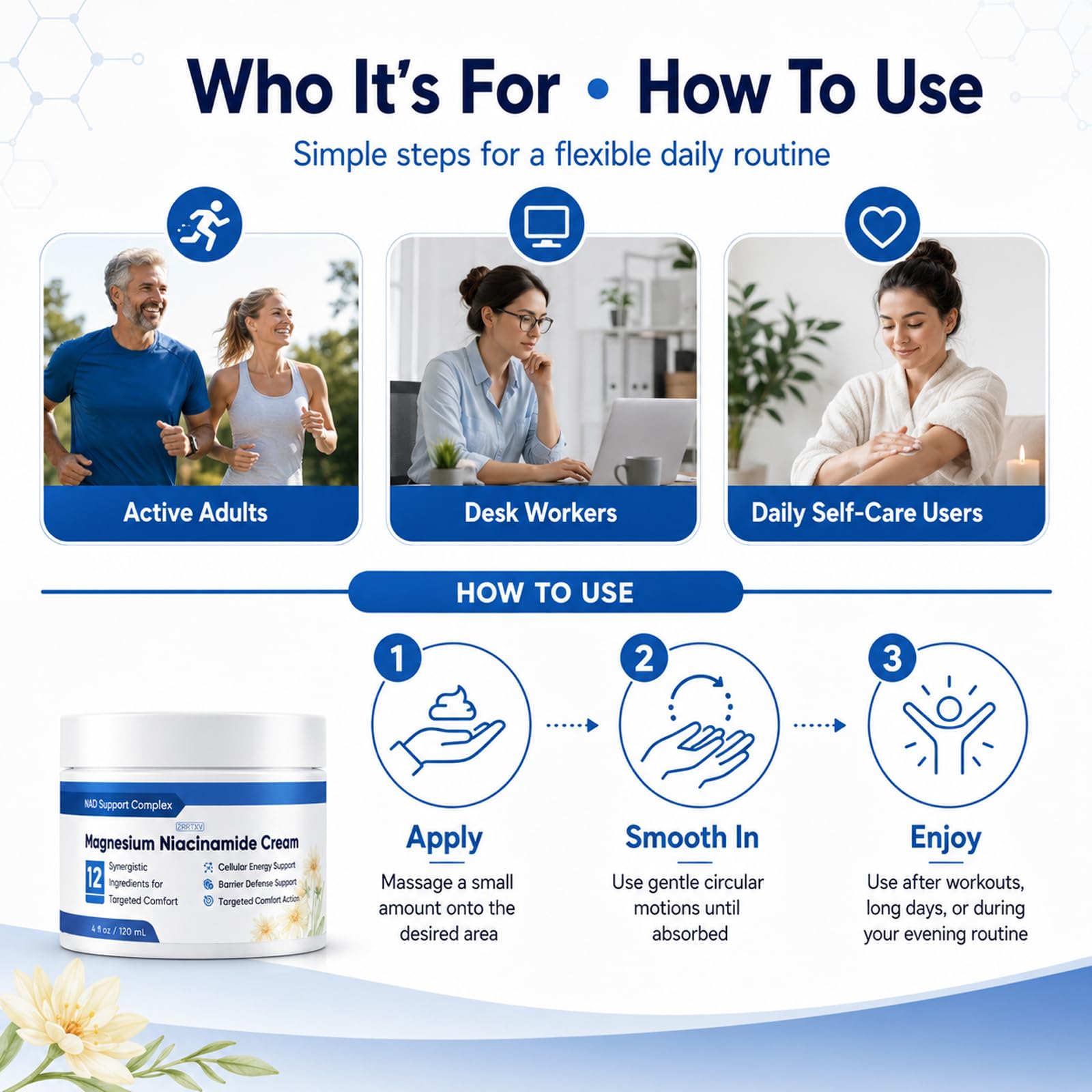 Magnesium Niacinamide Relief Cream