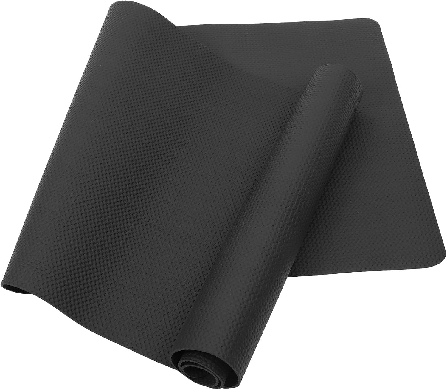 Treadmill Mat and Gym Pad Nbr Rubber 1800x600x4mm Noise-Absorbing Exercise Equipment Mat for Hardwood Floors Home Gym Floor Protection