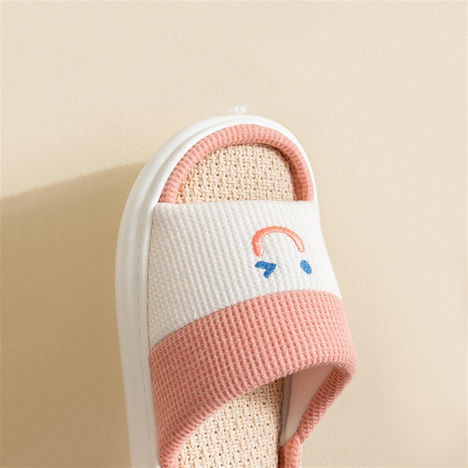zapatillas casa mujer Espuma de Memoria Cálido Comodidad Forro Antideslizante Pantuflas (A 40)