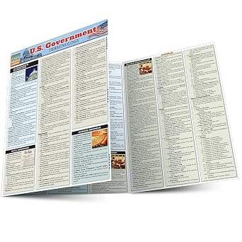 U.S. Government Terminology QuickStudy Laminated Reference Guide