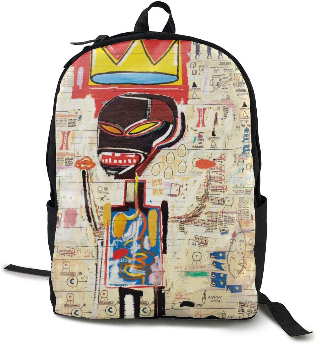 jean michel basquiat backpack