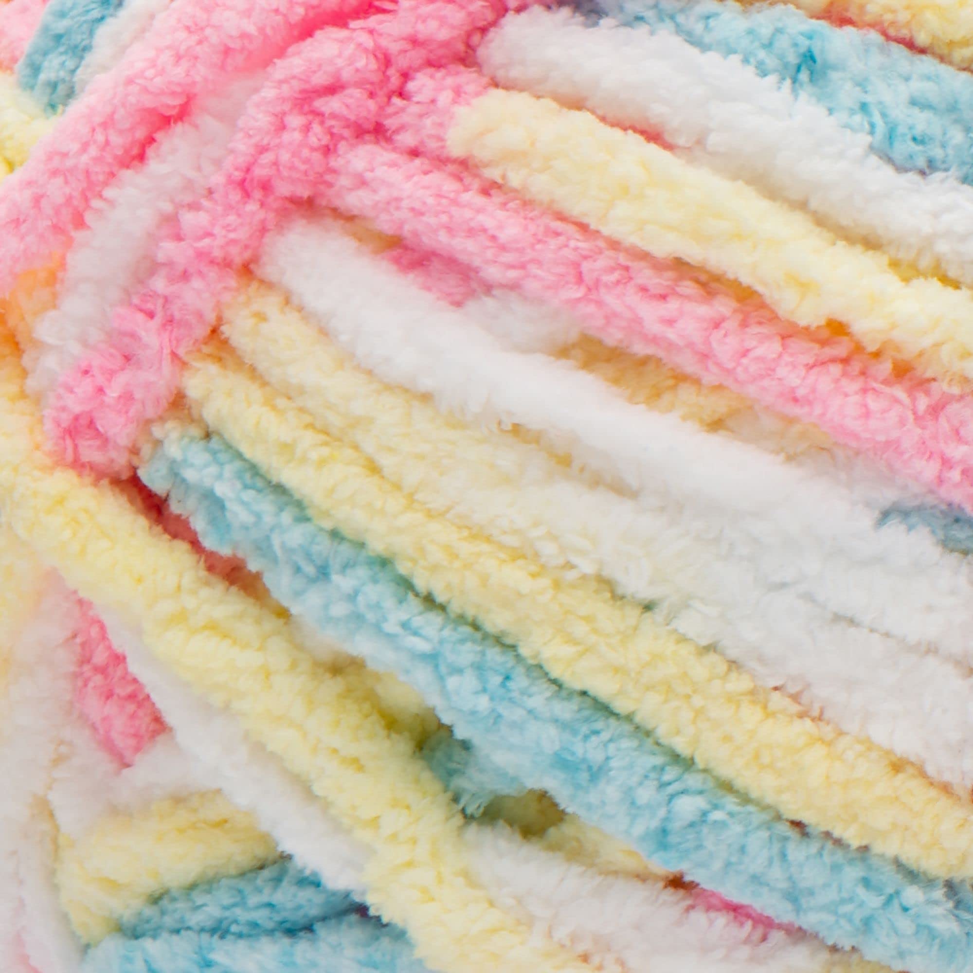 Bernat Baby Blanket BB Pitter Patter Yarn - 1 Pack of 10.5oz/300g - Polyester - #6 Super Bulky - 220 Yards - Knitting/Crochet - Image 2