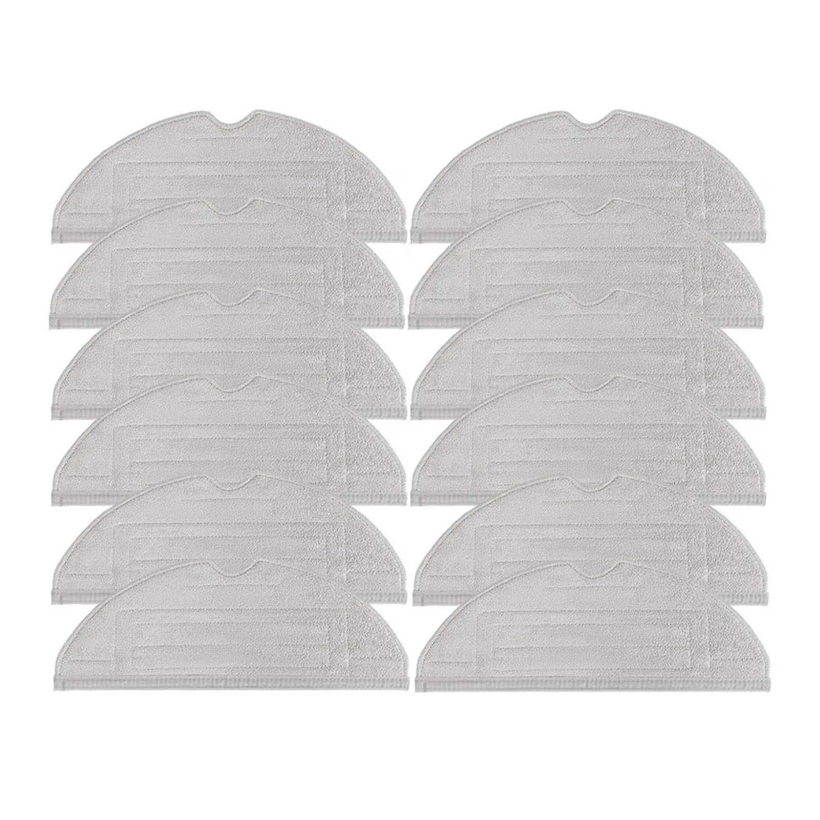 HIZON Mop Cloths ，Compatible For Roborock， S7 S70 S75 S7Maxv Ultra S7Max S7Maxv Plus S8Pro Ultra/S8+/S8/T7S/G10/G10S/G10sPro Vacuum Parts(SET4)