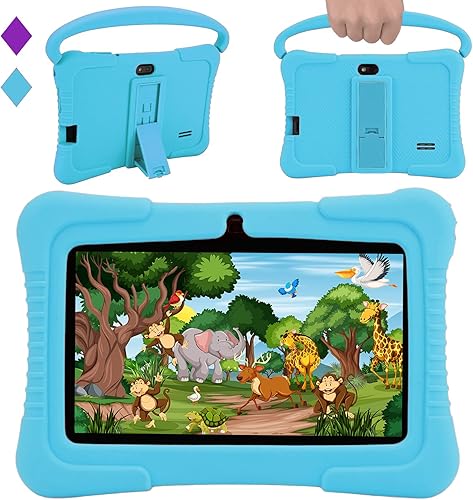Veidoo Tablet PC Android para niños de 7 pulgadas, 2 GB de RAM, 32 GB ROM, protección ocular de seguridad, WiFi, cámara dual, juegos, aplicación de