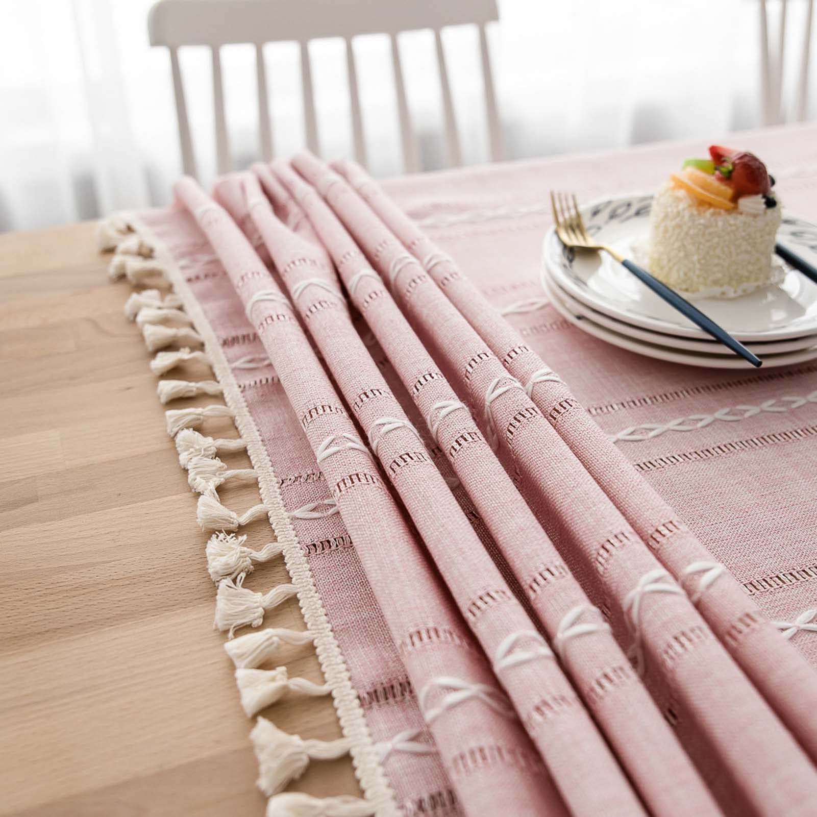 YSUEFIJO Manteles Mesa Rectangular 140x240cm, Mantel Antimanchas, Mantel Resistente a Las Manchas, Manteles Exterior Decorativo, Cubierta de Mesa Lavable Resistente, para Hogar Comedor del Cocina