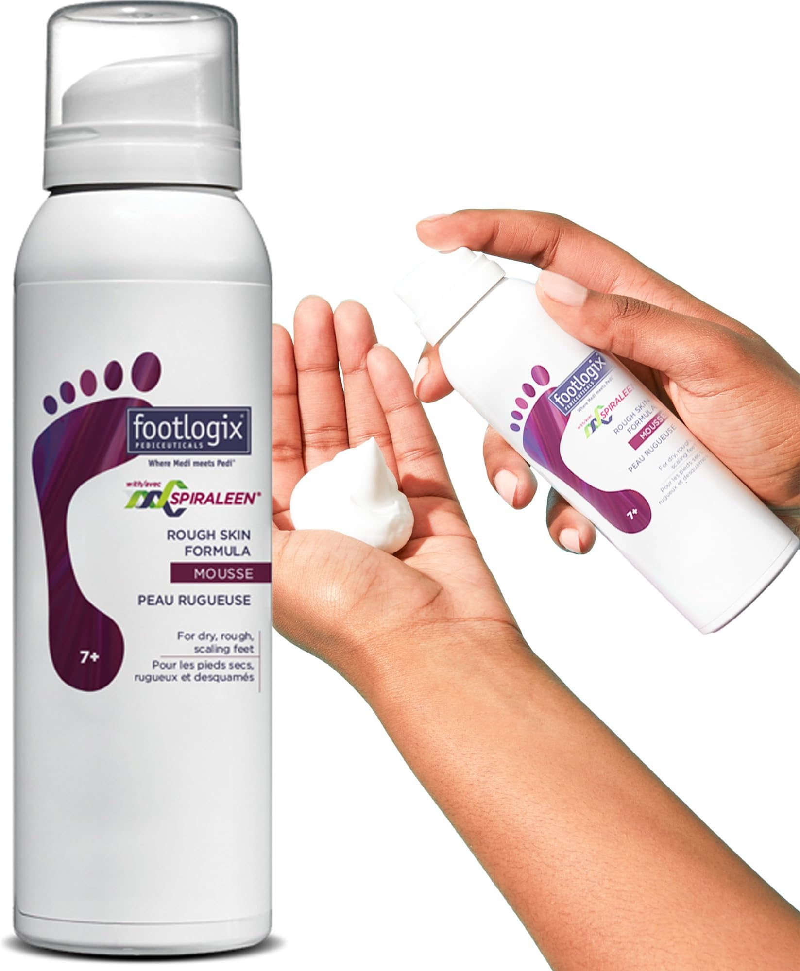 Footlogix Rough Skin Formula w/Spiraleen