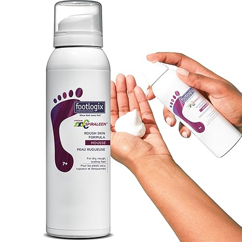 FOOTLOGIX Fórmula para piel áspera con espiraleen, 4.23 oz