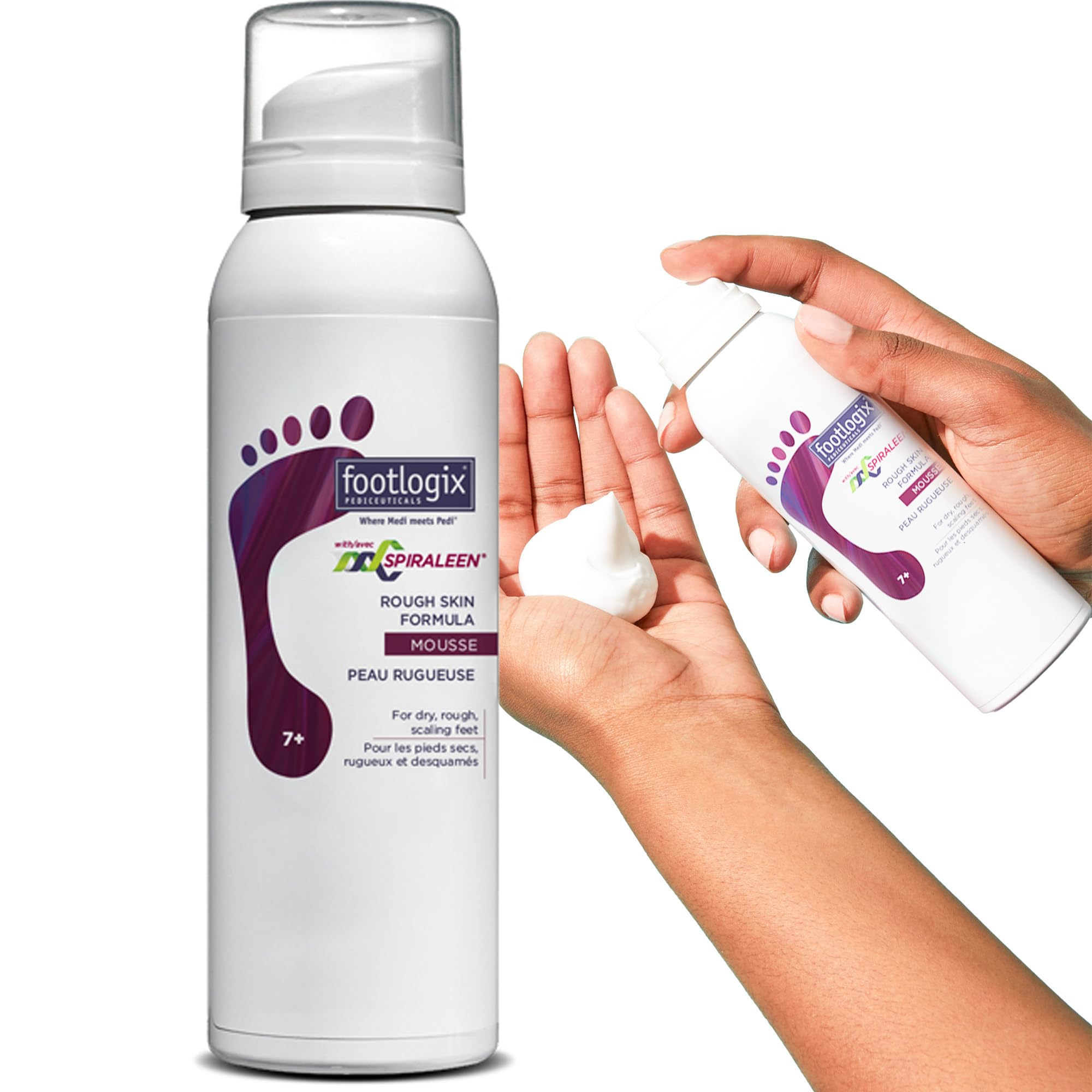 Footlogix Rough Skin Formula w/Spiraleen