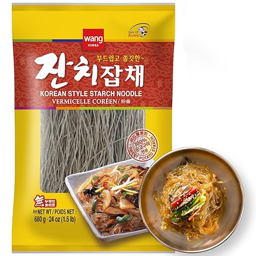 Wang Japchae - Fideos de cristal, 1.5 libras