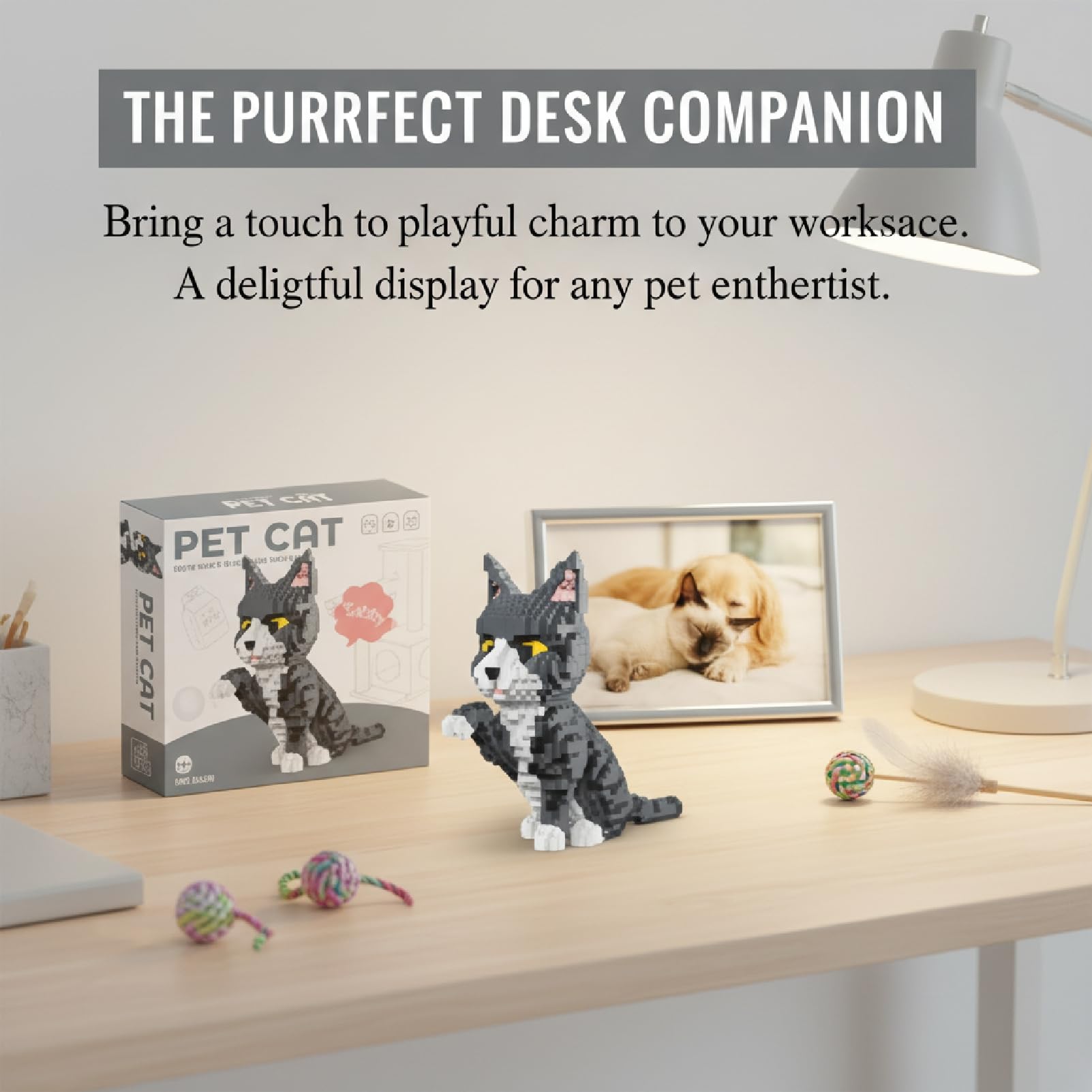 DIY Micro 3D Building Toy Bricks,Mini Building Blocks Animal Set,for Office Decoration Home Display, Gift Giving - Image 4