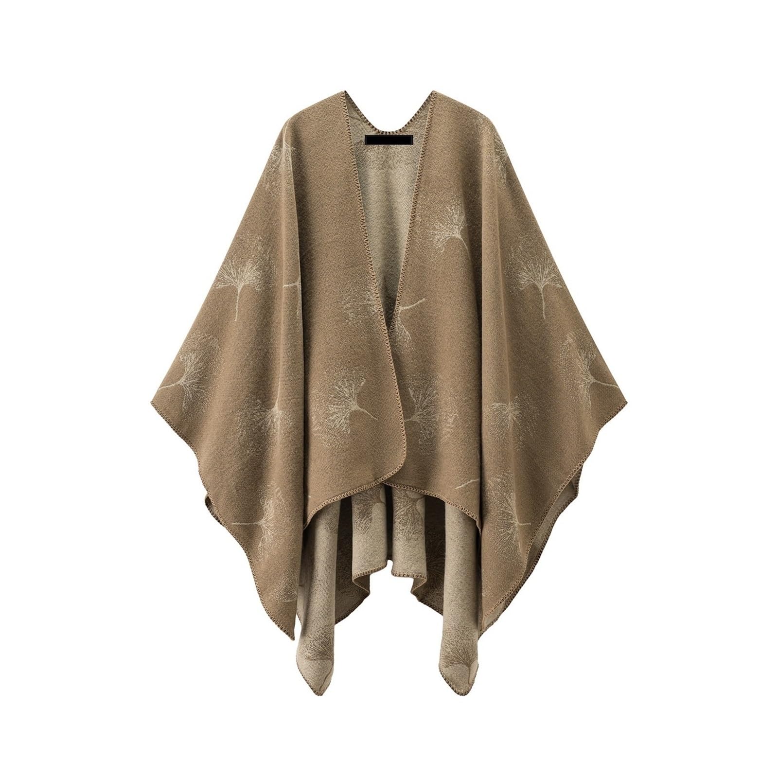 Châle tricoté jacquard rétro de qualité supérieure pour style chic