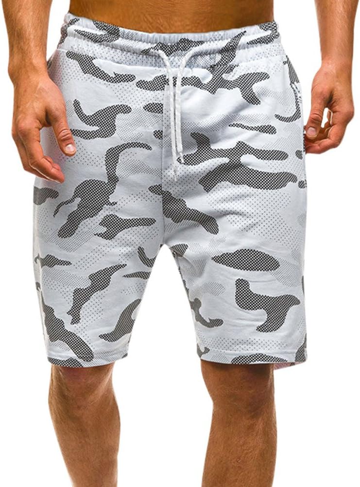 Shorts for Men,Mens Summer Casual Cargo Shorts 2019 Camouflage Sports Pants Sweatpants