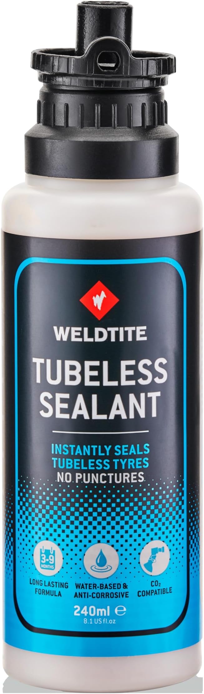 WELDTITE Tubeless Tyre Repair Kits and Sealant for Bikes