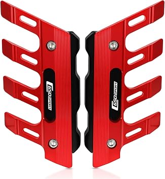 Motorcycle Front Fender Side Protection Guard Mudguard Sliders for BMW C650 Sport C650sport 2015 2016 2017 2018 2019 2020 2021 Anti-Fall Frame Sliders Color RED