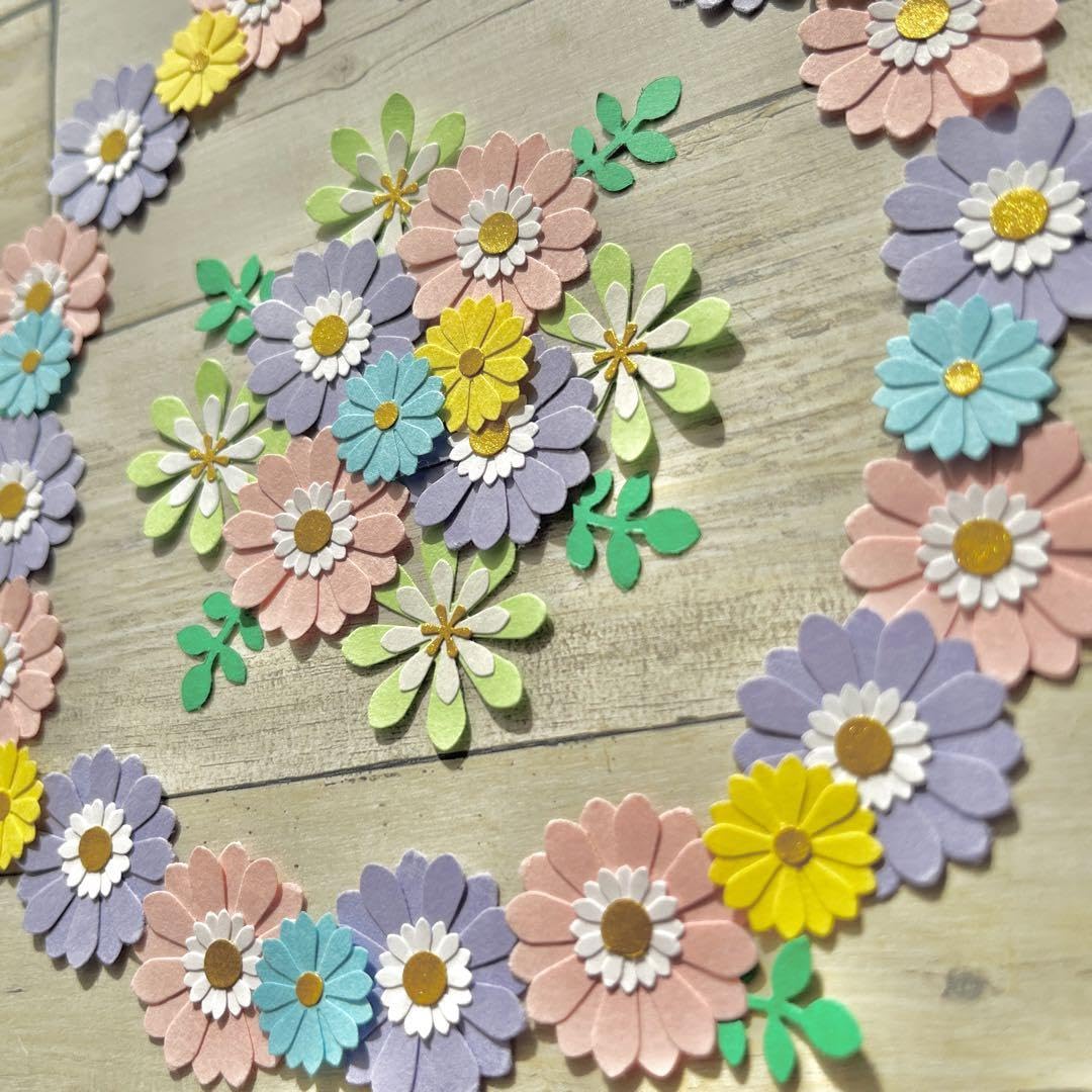 Amazon.co.jp: No.37 クラフトパンチ 花 ピンク 薄紫 アルバム 卒園