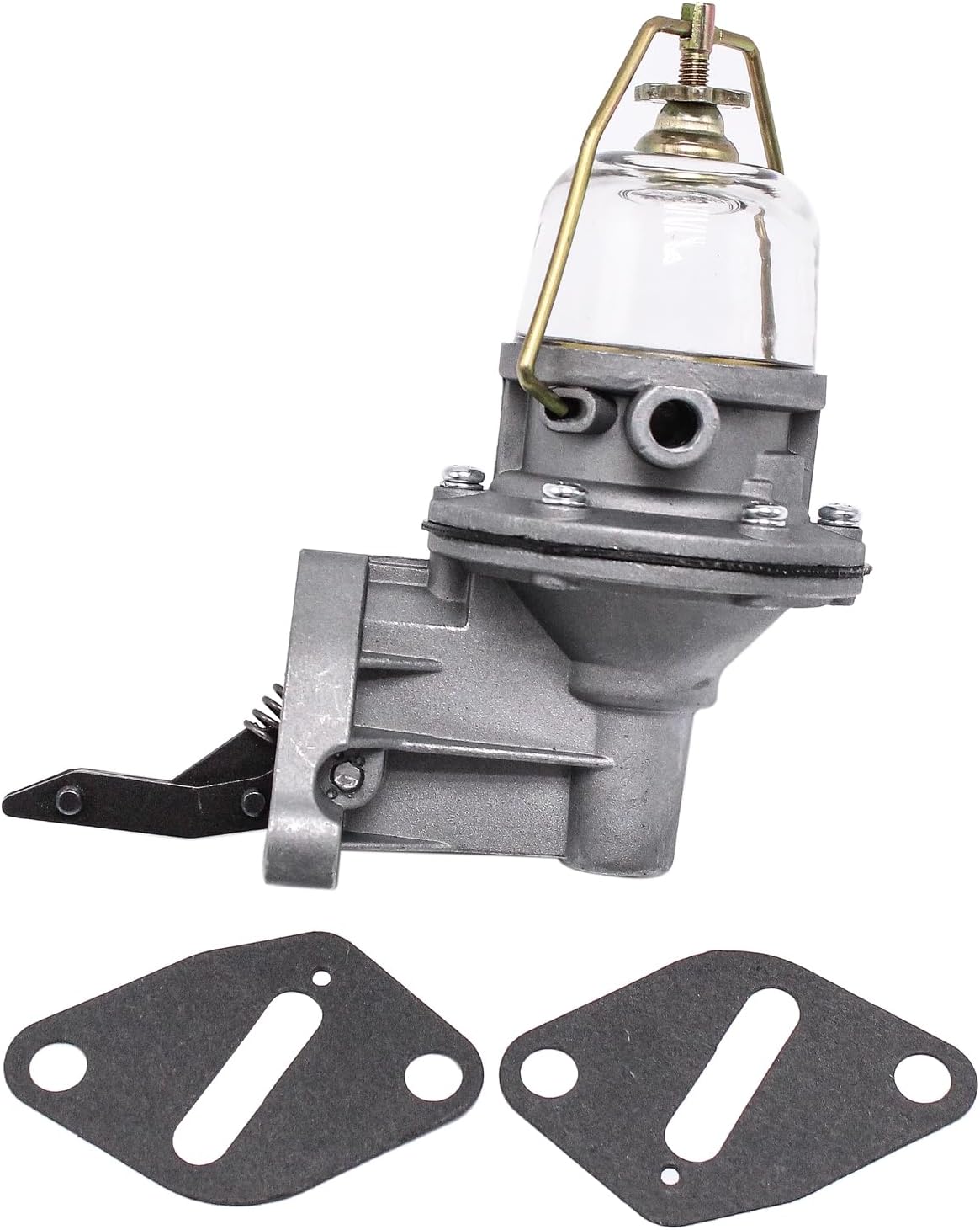 Fuel Pump with Gasket Kit Compatible with Plymouth Dodge Chrysler Compatible with Desoto 6 Cylinder Models 1939-1954