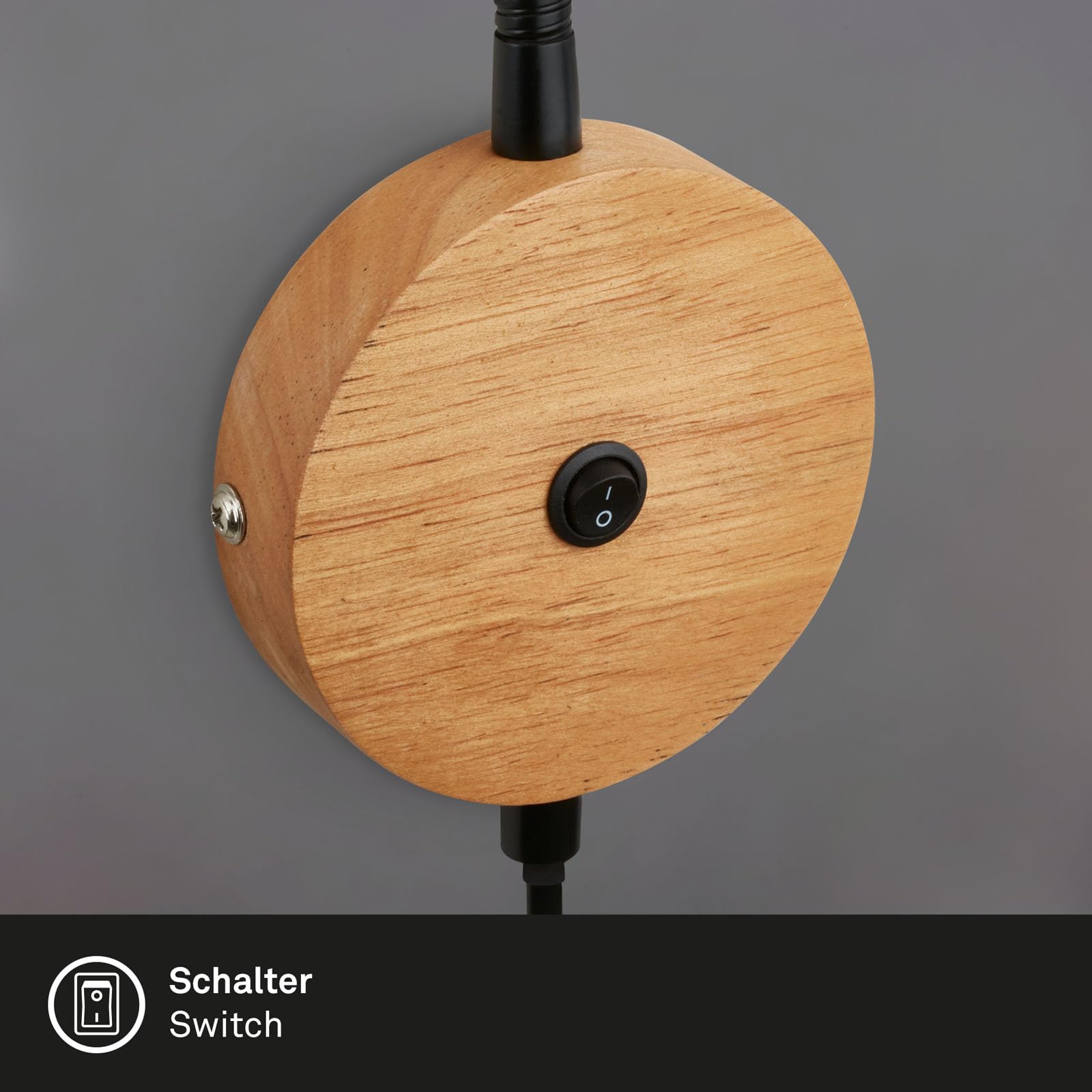BRILONER ROYK Leeslamp, Wandlamp Binnen, Lamp, Draaibaar, Woonkamerlamp