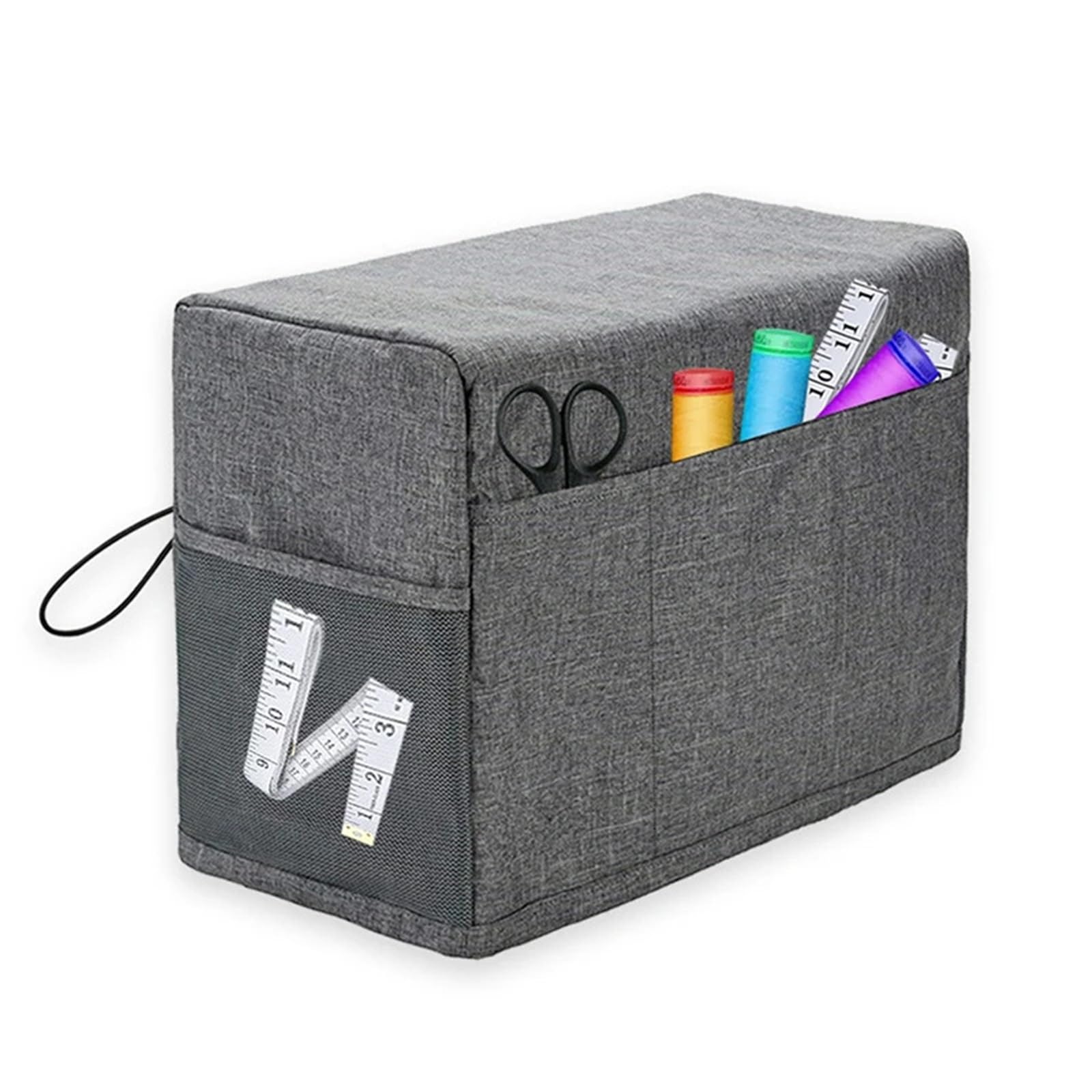 Bolsa para Máquina De Coser Funda for máquina de Coser con Bolsillos Almacenamiento Universal for Tejer Tijeras prensatelas Protector for doméstica(Purple)