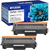 Vista 1 de TN770 TN760 730 - Cartucho de tóner de repuesto compatible con impresora Brother MFC-L2710DW MFC-L2750DW HL-L2350DW HL-L2395DW DCP-L2550DW