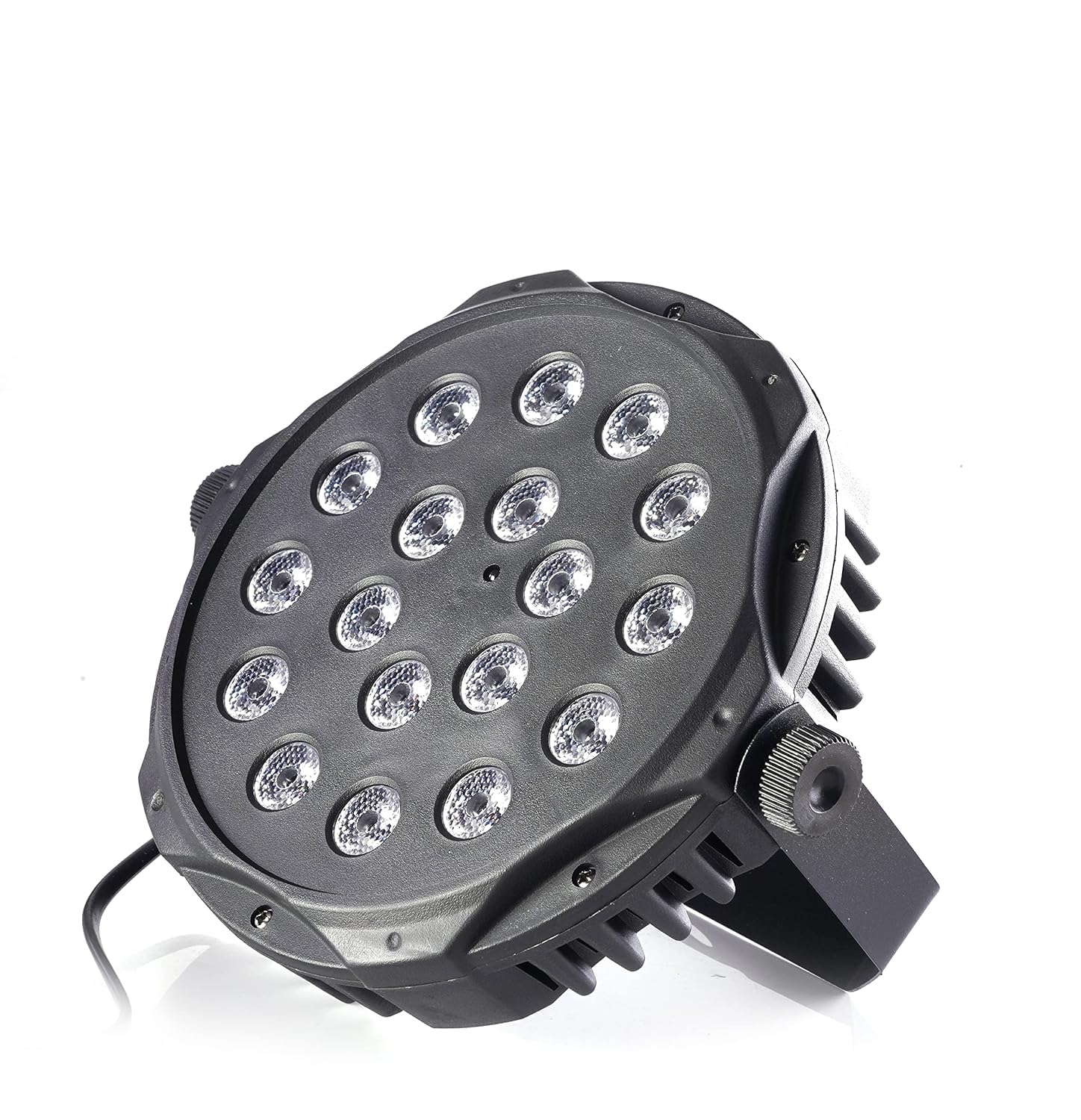 18 Led Par Light Stage Light Plastic Body with Stand for Indoor and Outdoor Parties and Events Decoration-Pack of 1